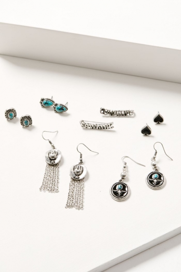 Promotion Idyllwind Women's Belinda Earring Set - 6 Piece | Silver Promotion Idyllwind Women's Belinda Earring Set - 6 Piece | Silver