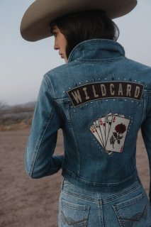Promotion Idyllwind Women's Wildcard Denim Trucker Jacket | Medium Wash