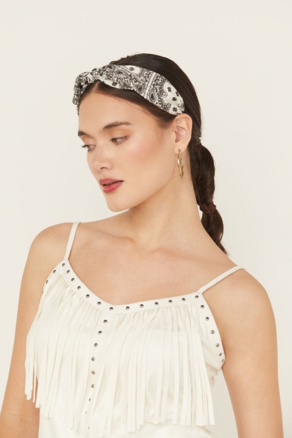 Promotion Idyllwind Women's Glynda Bandana Print Headband | White