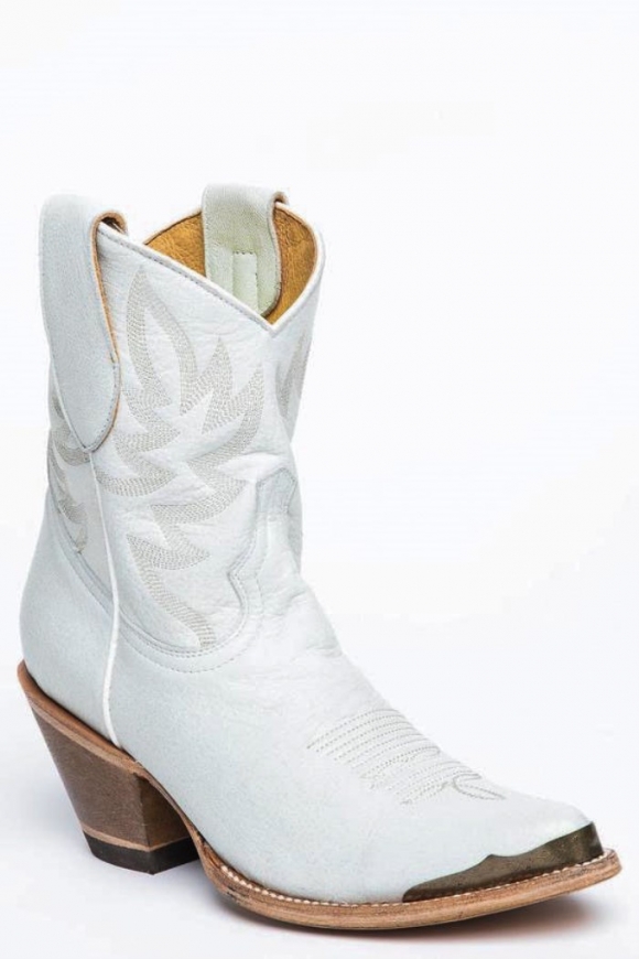 Promotion Idyllwind Women's Wheels White Leather Western Booties - Round Toe | White