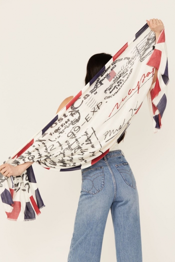 Promotion Idyllwind Women's Liberty Oversized Scarf | Red