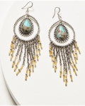 Promotion Idyllwind Women's Luna Turquoise Chandelier Fringe Earrings | Turquoise