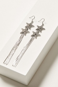 Promotion Idyllwind Women's Skyline Star Fringe Earrings | Silver Promotion Idyllwind Women's Skyline Star Fringe Earrings | Silver