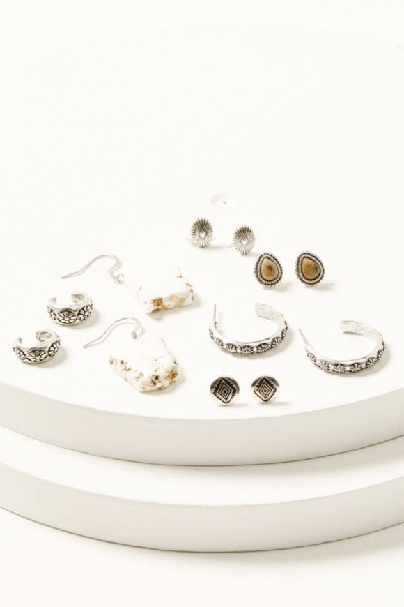 Promotion Idyllwind Women's Dorella Earring Set | Silver