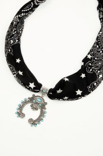 Promotion Idyllwind Women's Laurinda Squash Blossom Bandana Necklace | Black Promotion Idyllwind Women's Laurinda Squash Blossom Bandana Necklace | Black