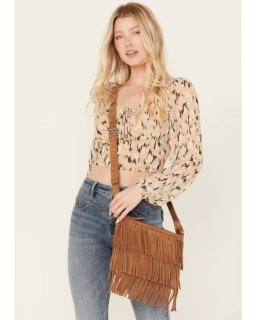 Promotion Idyllwind Women's Darlington Court Suede Crossbody Handbag | Lt Brown Promotion Idyllwind Women's Darlington Court Suede Crossbody Handbag | Lt Brown