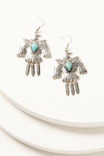 Promotion Idyllwind Women's Maragot Antique Thunderbird Earrings | Silver Promotion Idyllwind Women's Maragot Antique Thunderbird Earrings | Silver