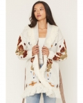 Promotion Idyllwind Women's Peregrine Eagle Cardigan Sweater | Cream