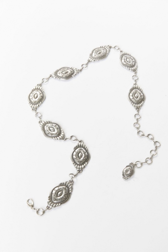 Promotion Idyllwind Women's Silverdene Place Chain Belt | Silver