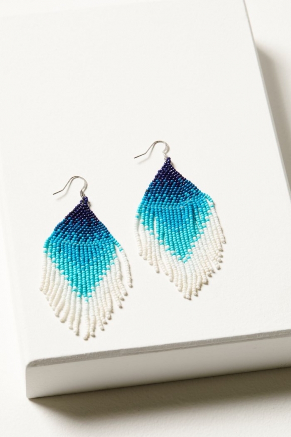 Promotion Idyllwind Women's Pacifica Beaded Fringe Earrings | Silver