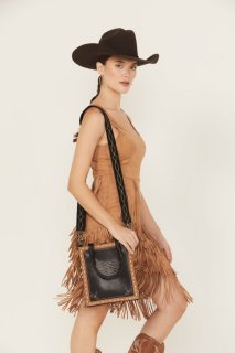 Promotion Idyllwind Women's Elaine Boot Stitch Crossbody Bag | Black