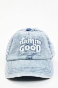 Promotion Idyllwind Women's Damn Good Denim Baseball Hat | Indigo Promotion Idyllwind Women's Damn Good Denim Baseball Hat | Indigo