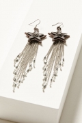 Promotion Idyllwind Women's Emerson Star Fringe Earrings | Silver