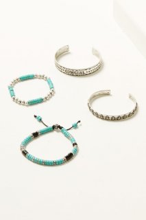 Promotion Idyllwind Women's Amberwood Navajo pearl Bracelet Set - 4 Piece | Silver