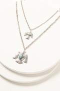 Promotion Idyllwind Women's Prescott Antique Layered Thunderbird Necklace | Silver