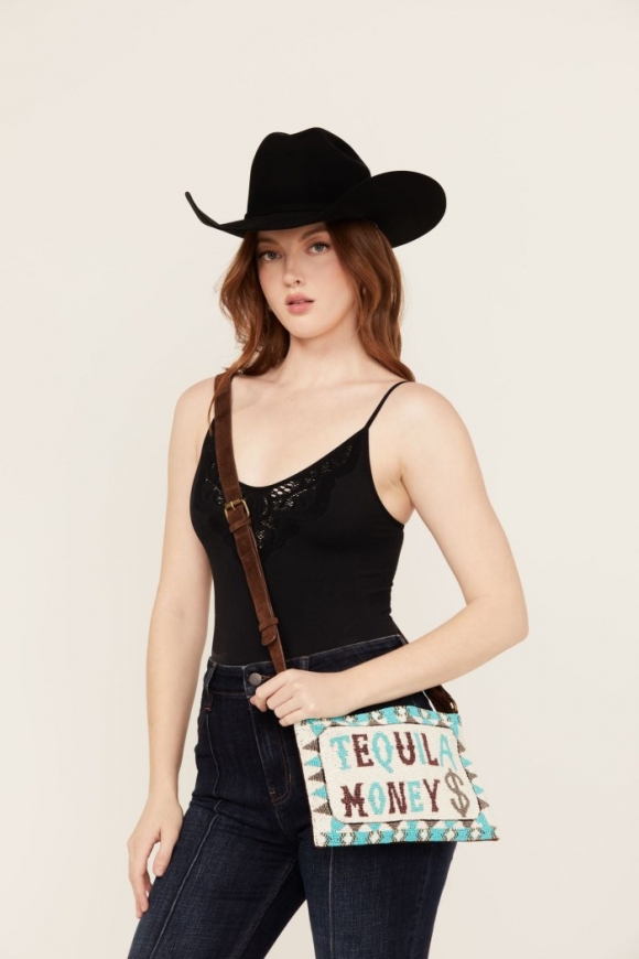 Promotion Idyllwind Women's Tequila Money Beaded Crossbody Bag | Turquoise Promotion Idyllwind Women's Tequila Money Beaded Crossbody Bag | Turquoise
