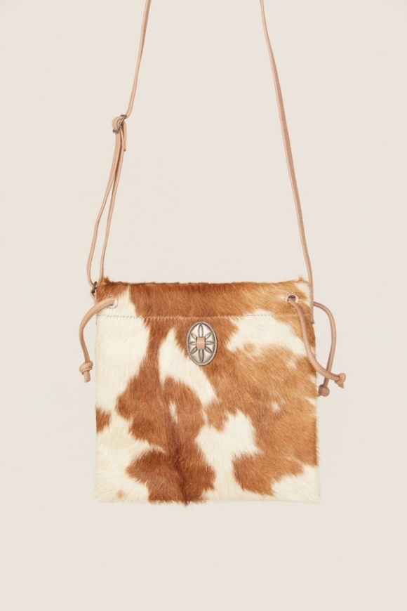 Promotion Idyllwind Women's Canyon Ridge Hair-On Cowhide Crossbody Handbag | Lt Brown