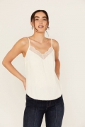 Promotion Idyllwind Women's Randa Lace Trim Cami | Ivory Promotion Idyllwind Women's Randa Lace Trim Cami | Ivory