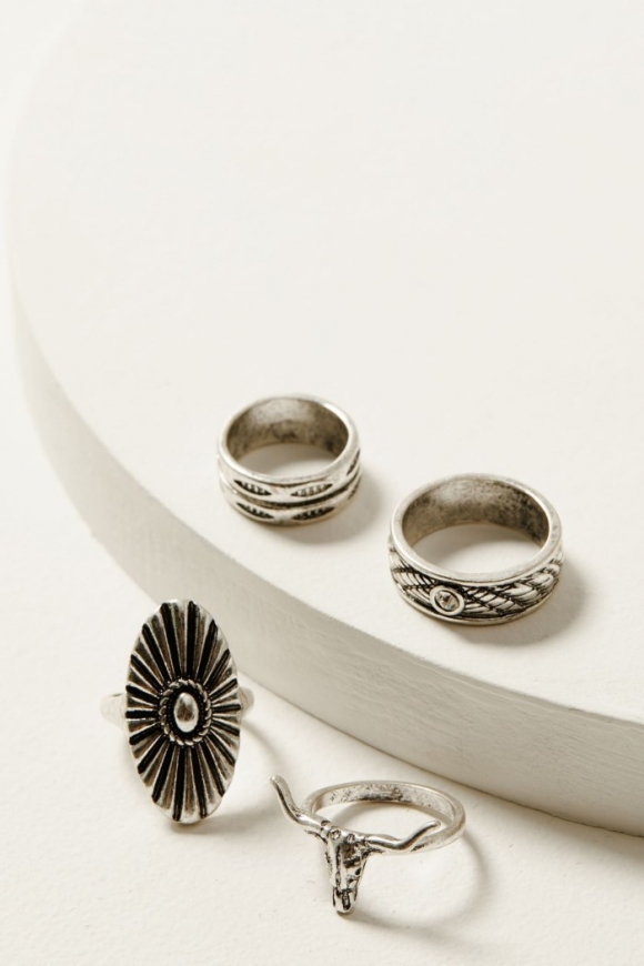 Promotion Idyllwind Women's Catalina 5-piece Ring Set | Silver