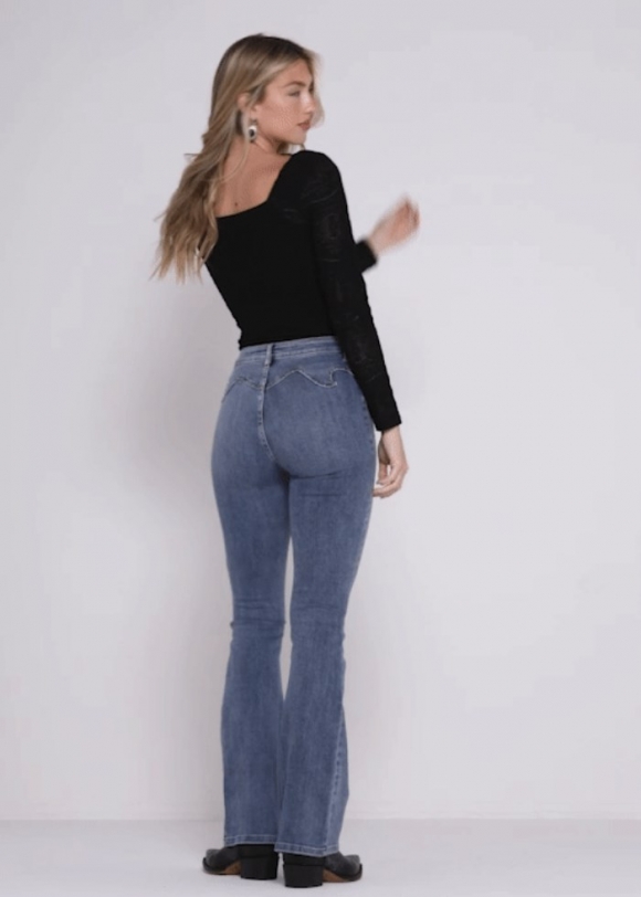 Promotion Idyllwind Women's Beasley Gypsy High Rise Western Yoke Stretch Bootcut Jeans | Medium Wash