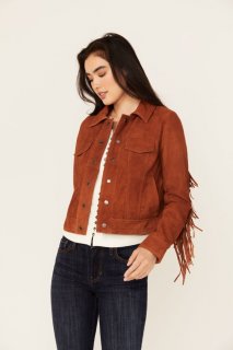 Promotion Idyllwind Women's Wynbrook Fringe Suede Jacket | Caramel Promotion Idyllwind Women's Wynbrook Fringe Suede Jacket | Caramel