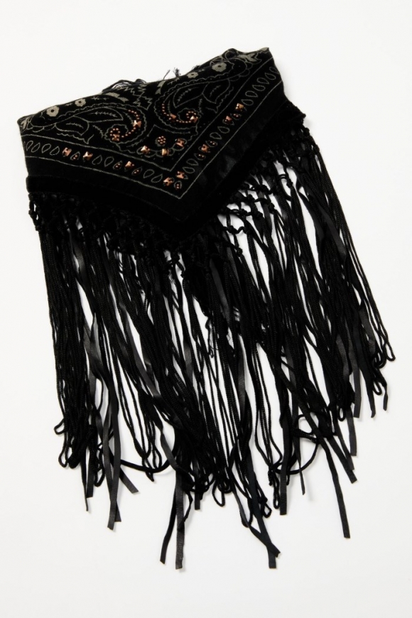 Promotion Idyllwind Women's Linnet Bandana Fringe Necklace | Black