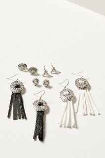 Promotion Idyllwind Women's Decatur 5-piece Silver Concho & Tassel Earring Set | Multi