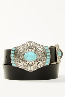 Promotion Idyllwind Women's Big Stone Buckle Belt | Black
