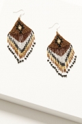 Promotion Idyllwind Women's Hayden Fringe Bronze Earrings | Gold