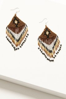Promotion Idyllwind Women's Hayden Fringe Bronze Earrings | Gold