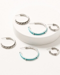 Promotion Idyllwind Women's Wynbrook Hoop Earring Set - 3 Piece | Silver