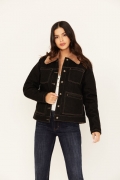 Promotion Idyllwind Women's Easton Reversible Denim Blanket Jacket | Black