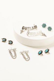 Promotion Idyllwind Women's Esther Outlaw earring Set - 5 Piece | Silver
