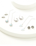 Promotion Idyllwind Women's Keller Threader Charms Earring Set - 5 Piece | Silver