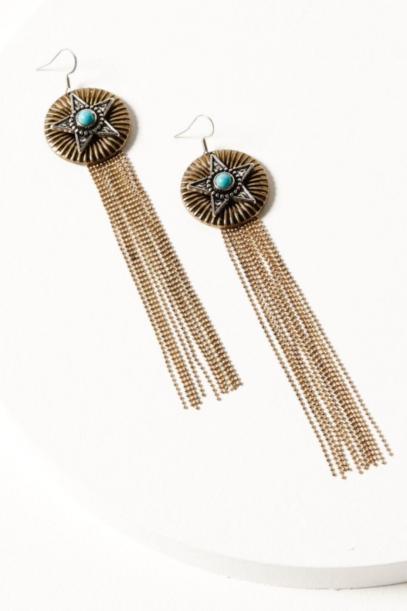 Promotion Idyllwind Women's Montclair Star Fringe Earrings | Multi