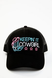 Promotion Idyllwind Women's Keepin' It Cowgirl Neon Baseball Hat | Black