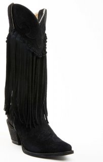 Promotion Idyllwind Women's Sterling Fringe Tall Western Boots - Snip Toe | Black Promotion Idyllwind Women's Sterling Fringe Tall Western Boots - Snip Toe | Black