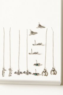 Promotion Idyllwind Women's Threaders Hallbrook Earring Set - 6 Piece | Silver Promotion Idyllwind Women's Threaders Hallbrook Earring Set - 6 Piece | Silver