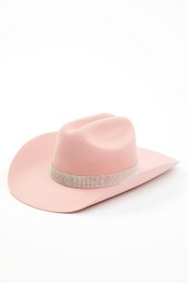 Promotion Idyllwind Women's Rosecliff Western Wool & Rhinestone Cowboy Hat | Pink