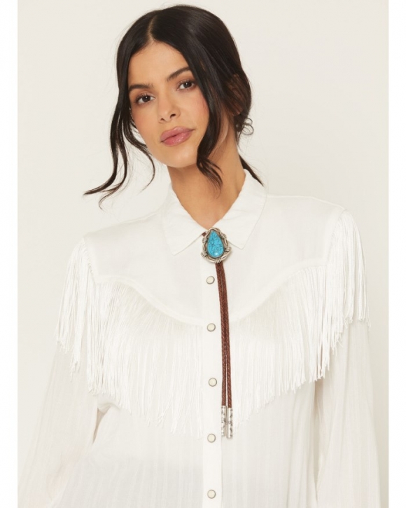 Promotion Idyllwind Women's Truett Synthetic Turquoise Bolo Tie | Brown