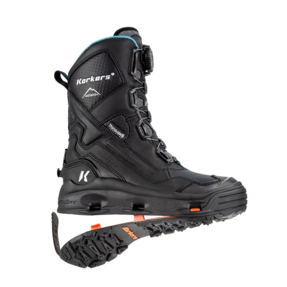 KORKERS NEW ARRIVALS WOMEN'S POLAR VORTEX 1200-SNOWTRAC SOLE