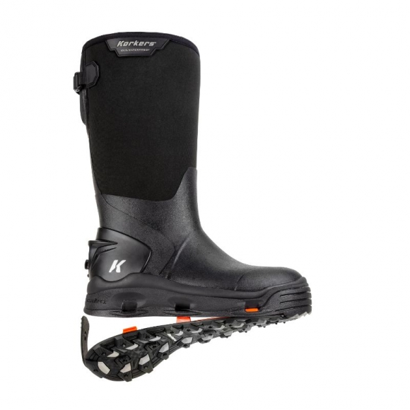 KORKERS NEW ARRIVALS MEN'S NEO STORM-ALL TERRAIN SOLE-Black