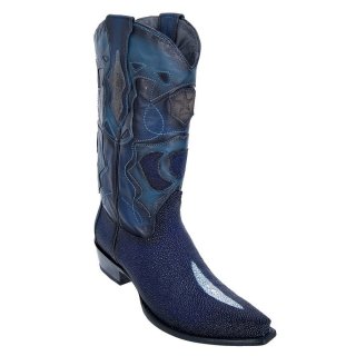New Arrivals Los Altos Men's Blue Stingray Boots | Blue
