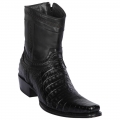 New Arrivals Los Altos Men's Black Caiman Belly European Toe | Black