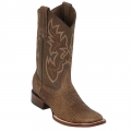 New Arrivals Los Altos Men's Oakland Square Toe Cowboy Boots | Honey Brown