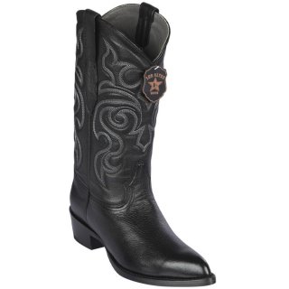 New Arrivals Los Altos Men's Elk Cowboy Boots | Black