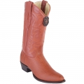 New Arrivals Los Altos Men's Shark Cowboy Boots R-Toe | Cognac