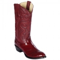 New Arrivals Los Altos Men's Eel Burgundy R-Toe Boots | Burgundy