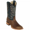 New Arrivals Los Altos Men's Honey Square Toe Cowboy Boots | Honey