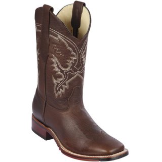 New Arrivals Los Altos Men's Rage Walnut Square Toe Boots | Walnut